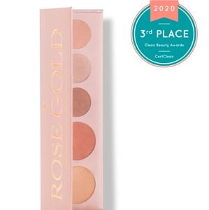 100%pure Rose Gold Palette